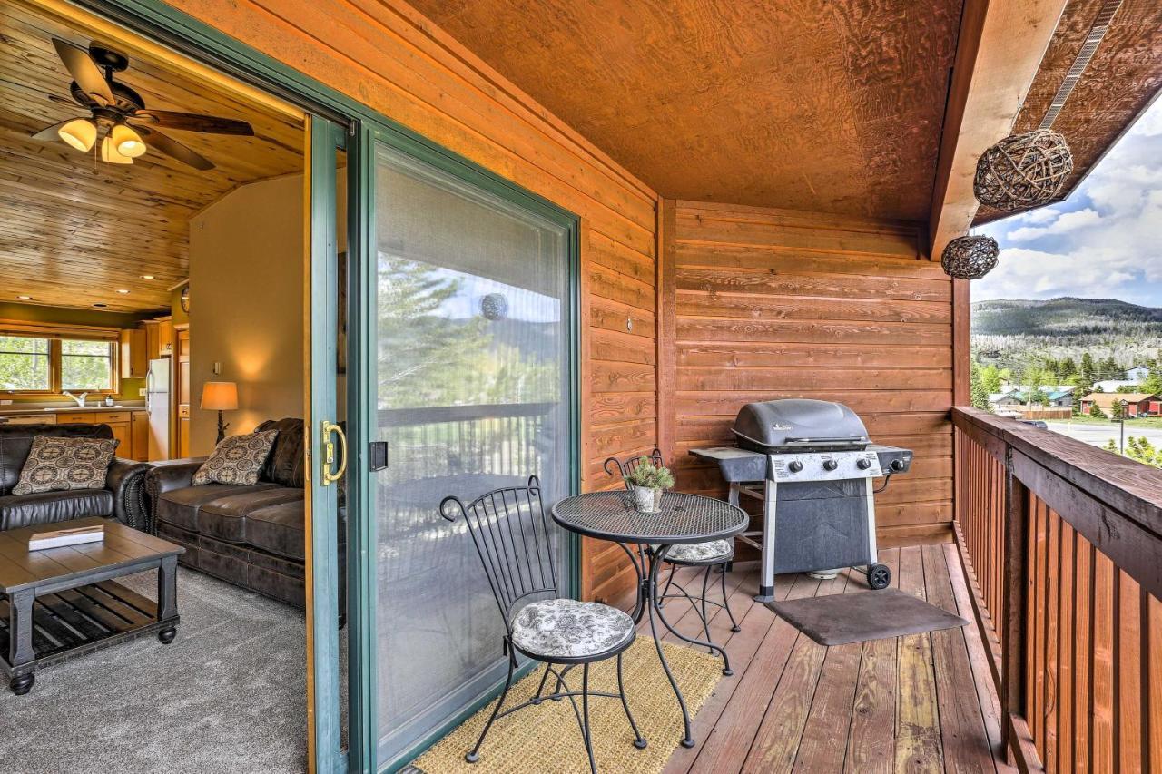 Mountain-View Condo With Deck Walk To Grand Lake Buitenkant foto