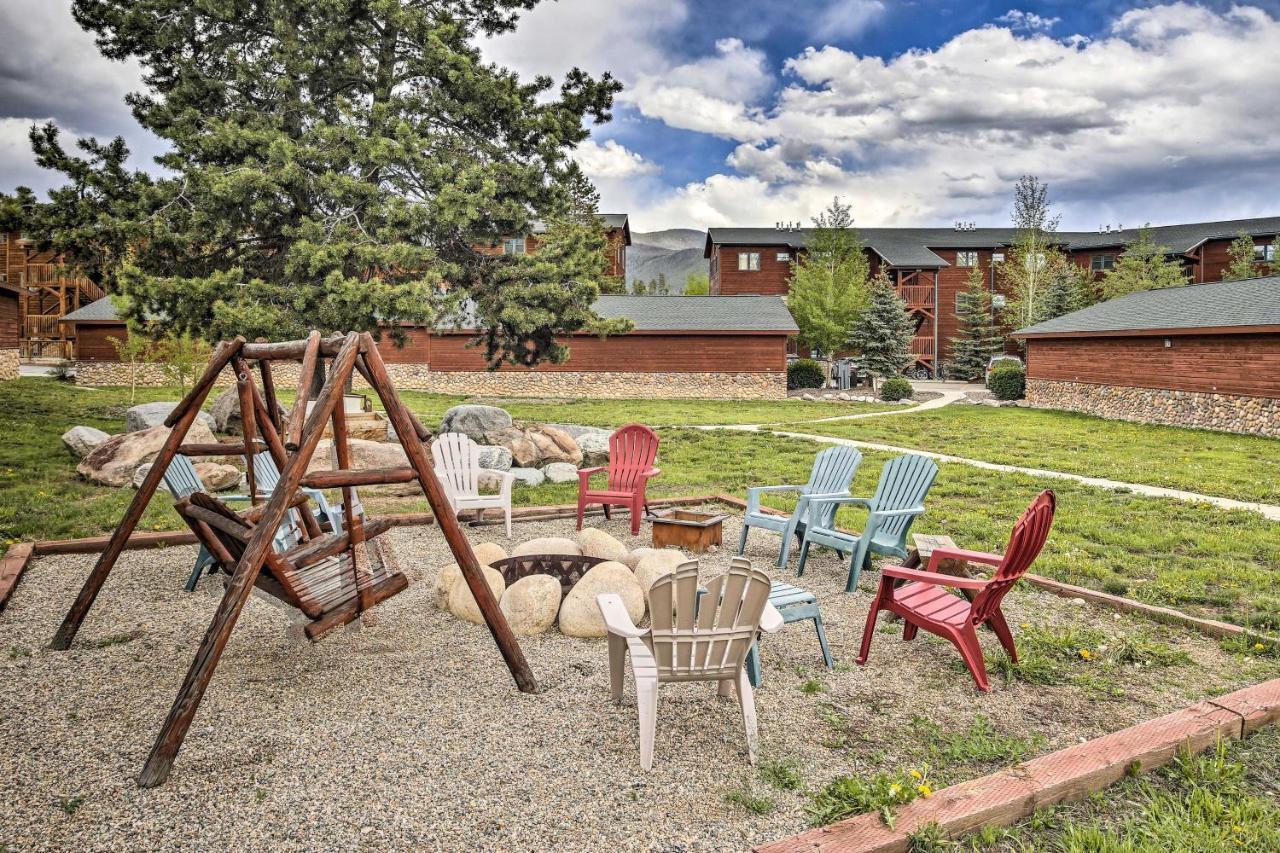 Mountain-View Condo With Deck Walk To Grand Lake Buitenkant foto