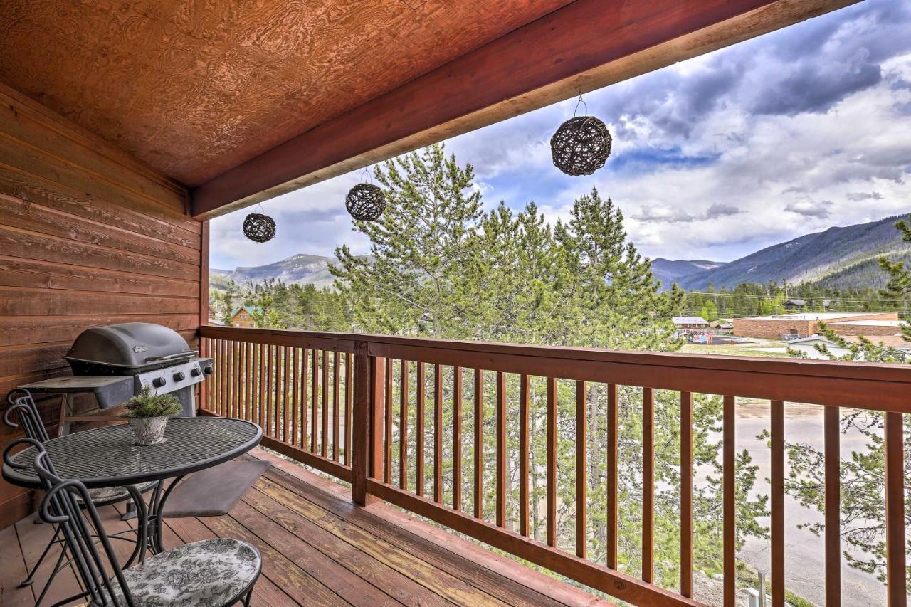 Mountain-View Condo With Deck Walk To Grand Lake Buitenkant foto